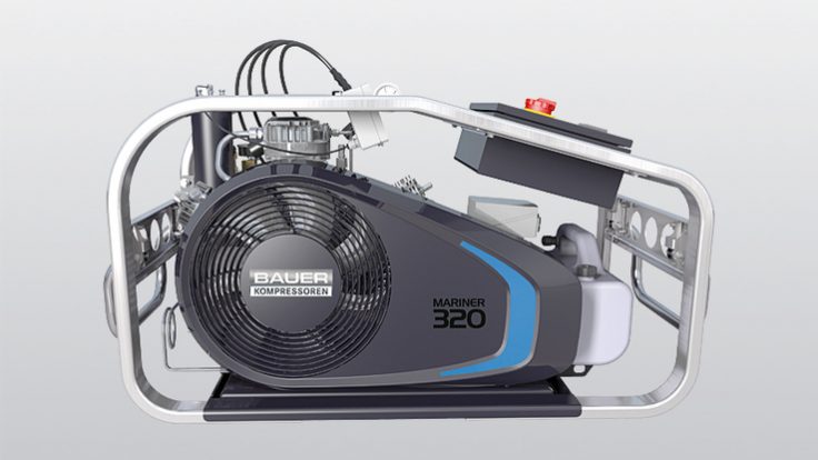 MARINER 320, 320 Lt/min Diving Compressor